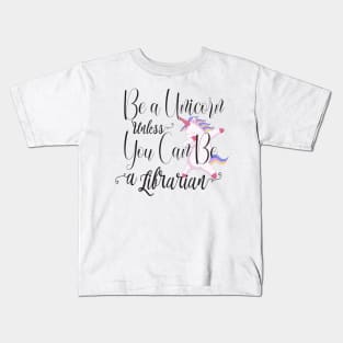 Unicorn Librarian - Cute Librarian Kids T-Shirt